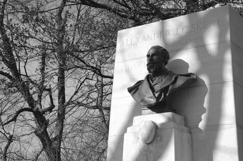 Bust of Alexander Skeene in Grand Army Plaza